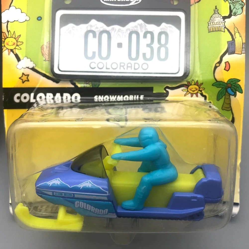 Matchbox Across America‎ 50th Birthday Utah Ford Explorer Colorado Snowmobile